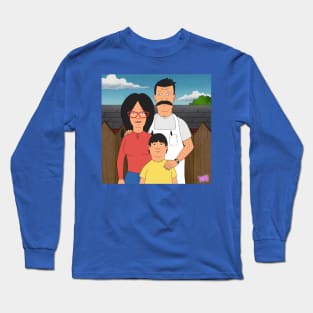 Burgers Belcher Family KOTH Long Sleeve T-Shirt